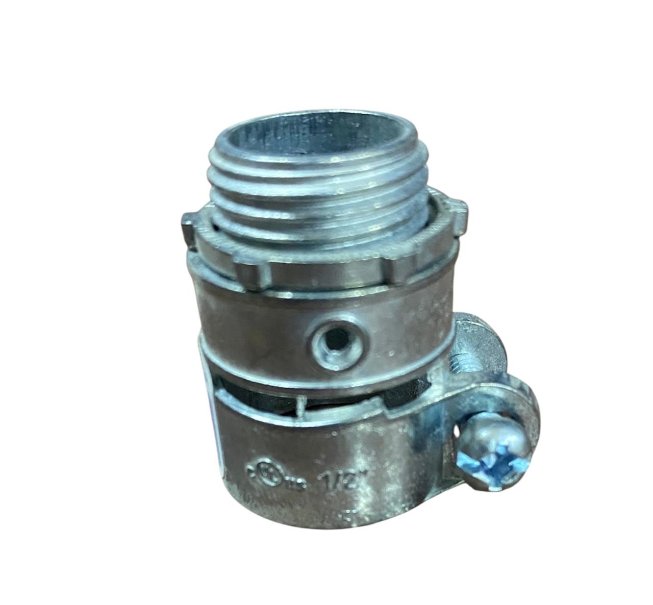 Conector Recto Para Tubo Flexible 1/2